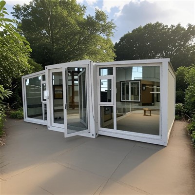 40 فٹ توسیع پذیر کنٹینر ہوم